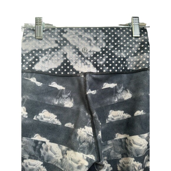 Lululemon High Times Pant *Full-On Luon Dream Rose Stripe Neutral Blush Black, 4 - Picture 4 of 7